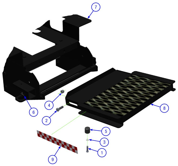 AT16 Stand Assembly Parts By Allen Engineering