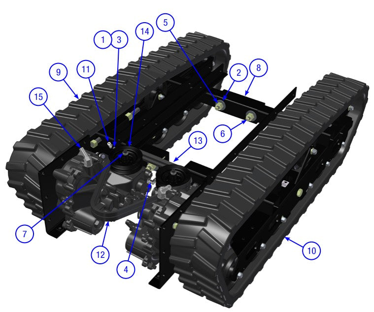 AT16 Track Assembly Parts By Allen Engineering