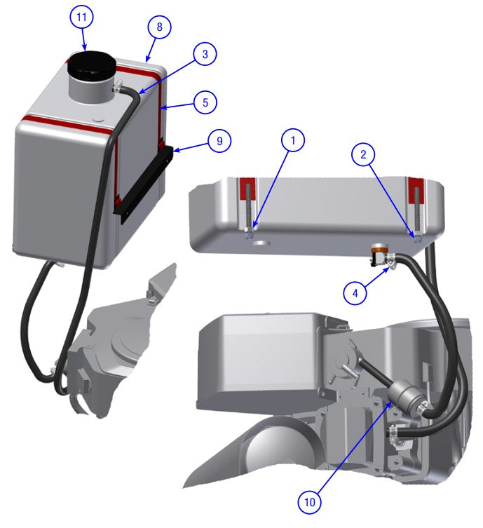 AT16 Fuel System Assembly Parts By Allen Engineering