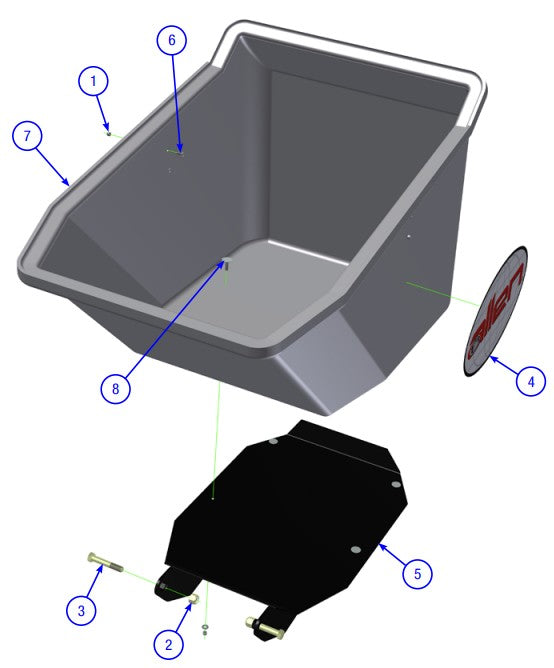 AT16 Bucket Assembly Parts By Allen Engineering