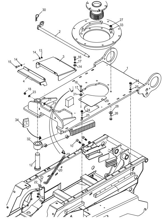 AT14F & AT14S Trilateral Tipping Bucket Assembly Parts By Allen Engineering
