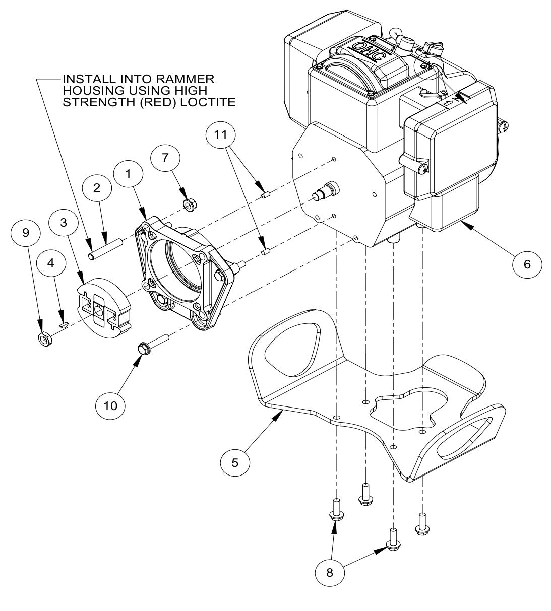 482 Engine Assembly Parts By MBW