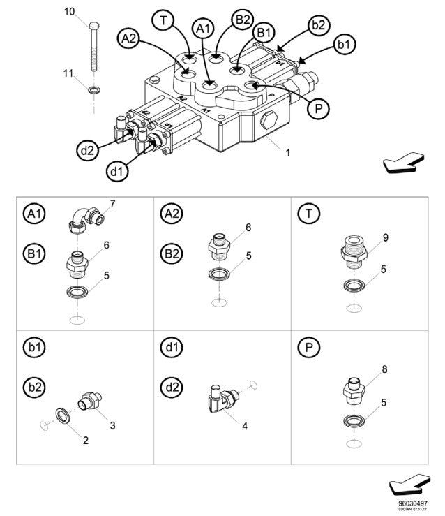 03-01 Hydraulic Valve Assembly Parts-ATD5000 By Allen Engineering