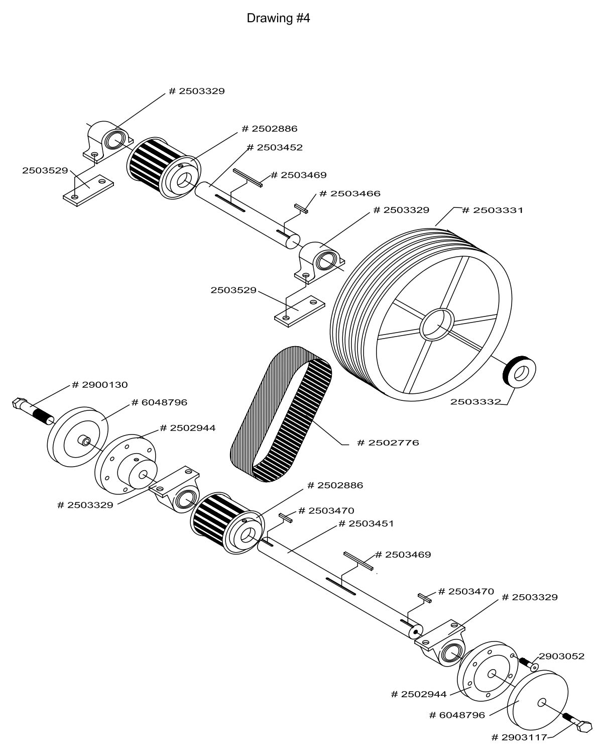 CC-DC-SS Parts List Drawing - 4