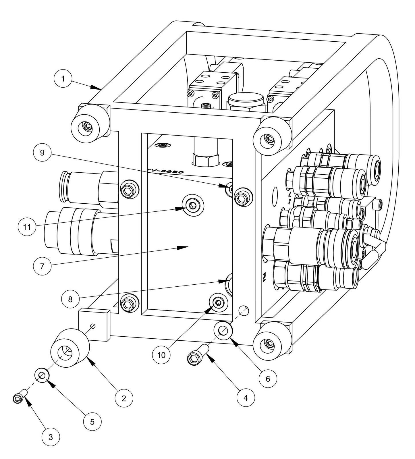 BS-2 Remote Control (Bottom) Parts