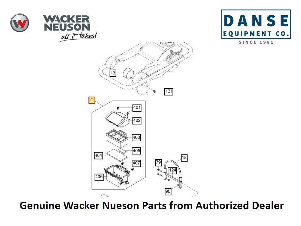 5200002803 Air Filter fits BS60-2 Vibratory Rammers by Wacker Neuson