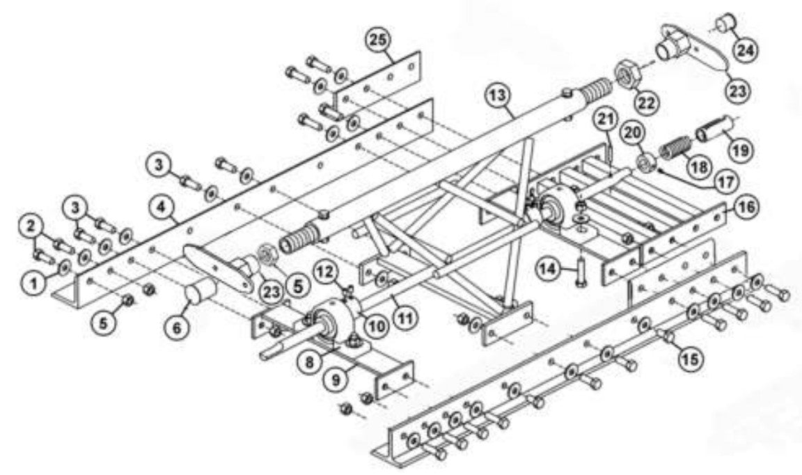 Assembly 2-1/2’ 10QX Section By Allen Engineering