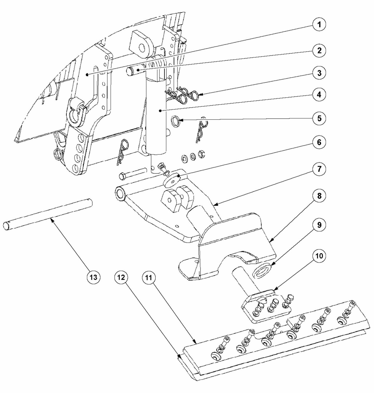 BMS 220P Tools Assembly Parts By Husqvarna