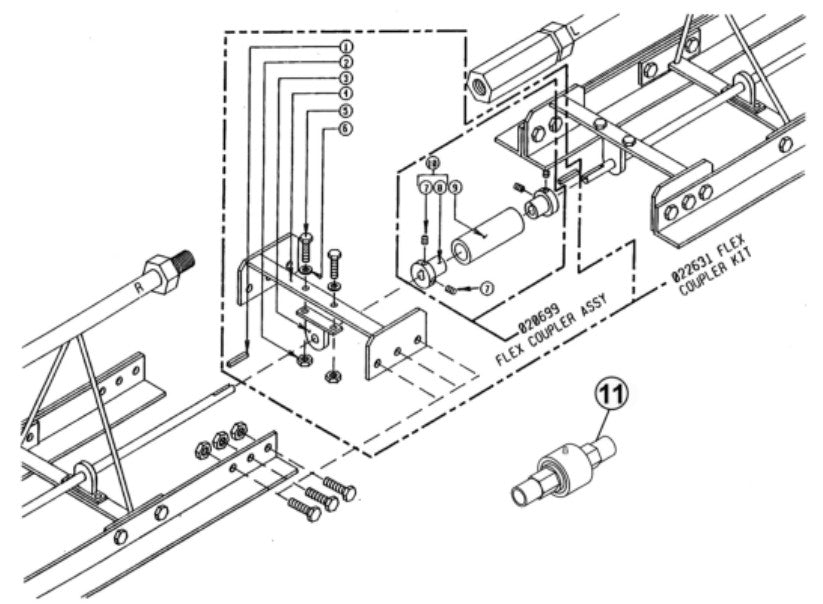 Flex Coupler Assembly Parts By Allen Engineering