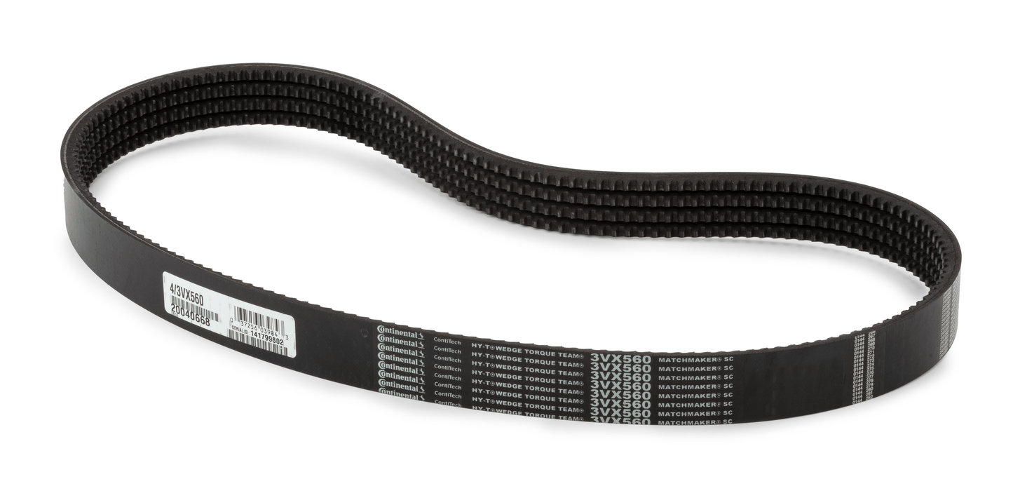 541200847 V-BELT: 3VX560 - 4 BAND FOR CONCRETE SAWS BY HUSQVARNA