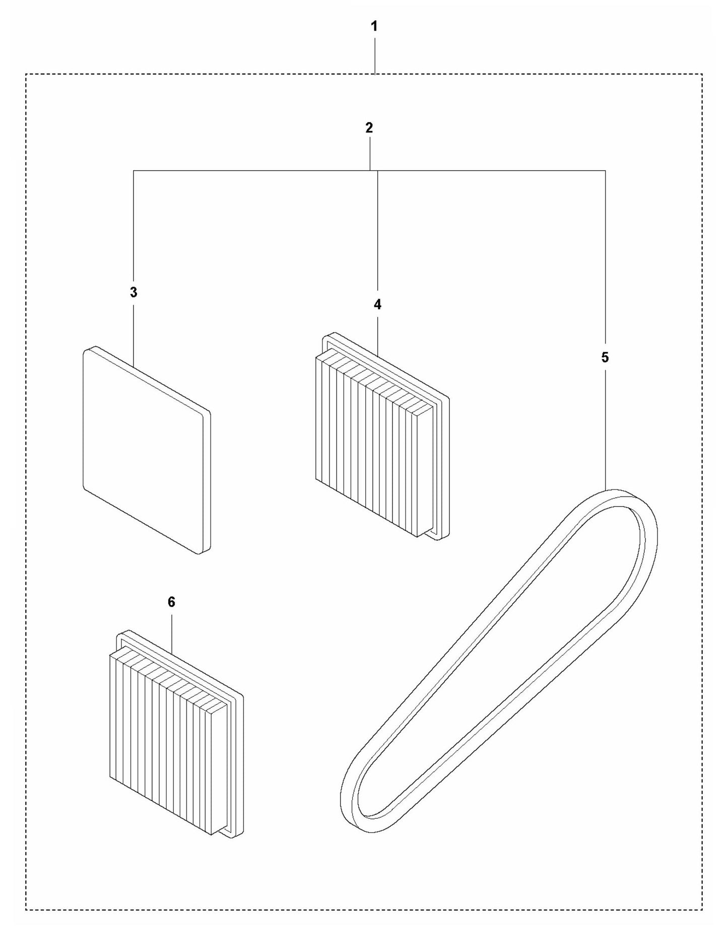LF 50 L Start Up Kit Assembly Parts by Husqvarna