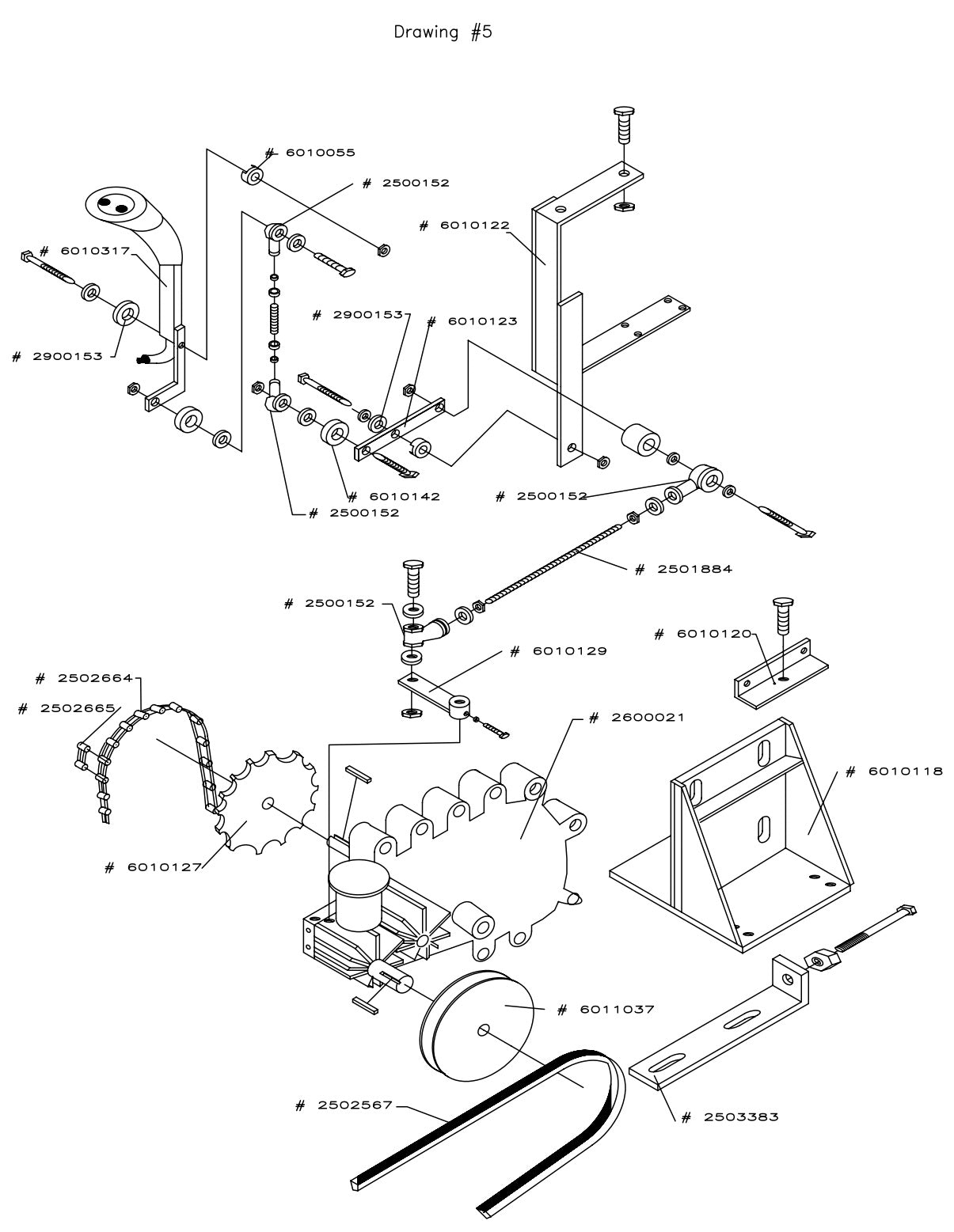 CC-DC-SS Parts List Drawing - 5
