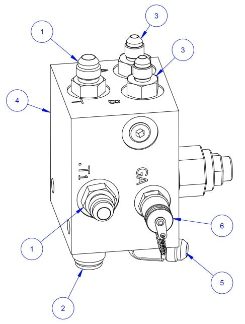 MP245 (pre 2021) Manifold Assembly Parts by Allen Engineering