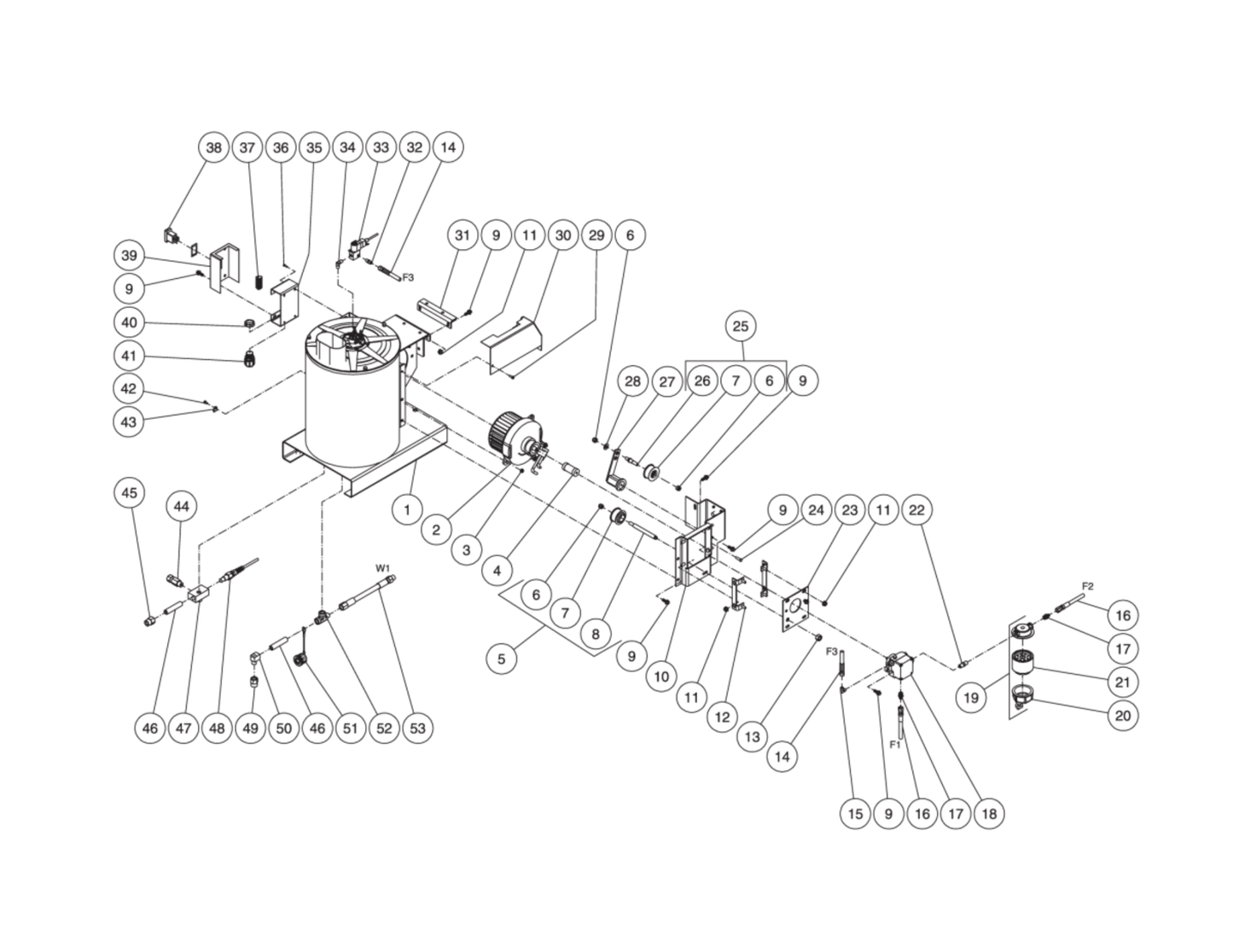 HSP-2003-3MGH/3MGV (sn:15035592-15070469)/(sn:15010744-15035591) Heat Exchanger/EMF System Parts by Mi-T-M