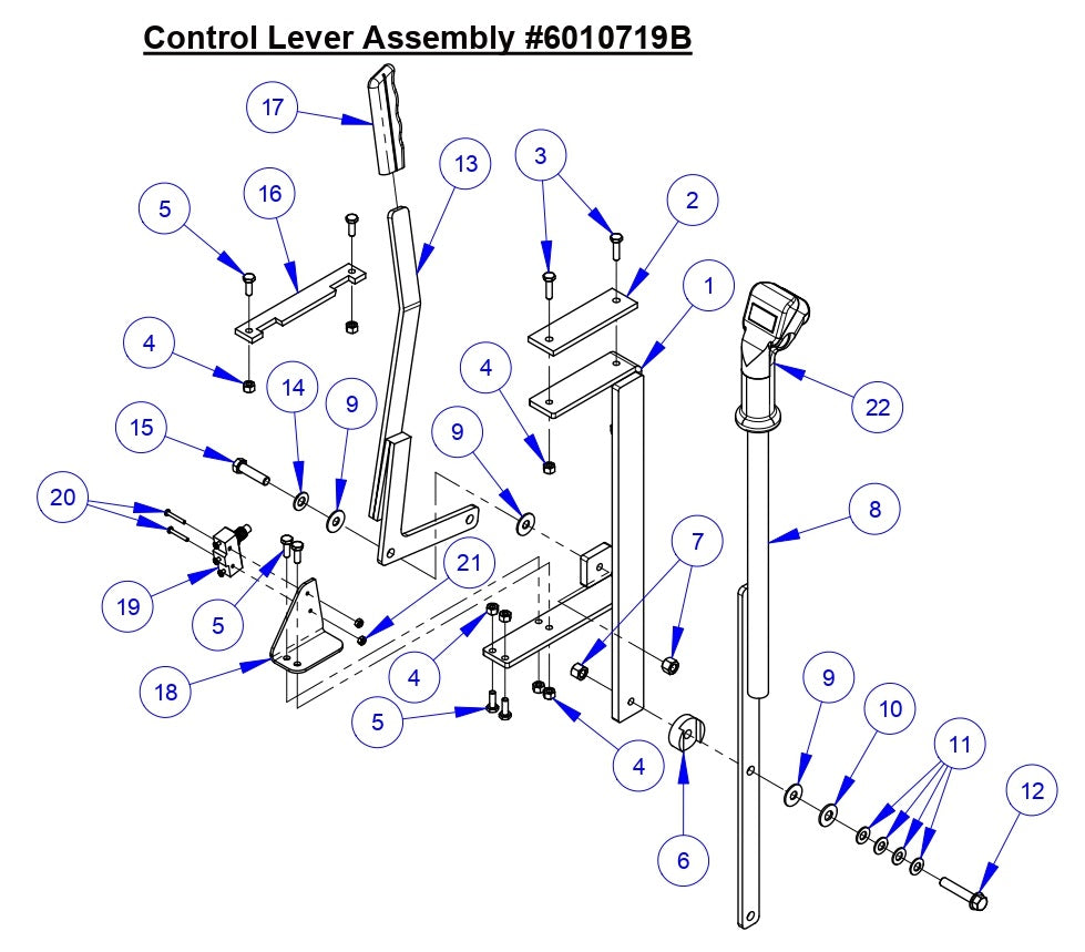 CC6571CC6571-3 Control Lever Assembly