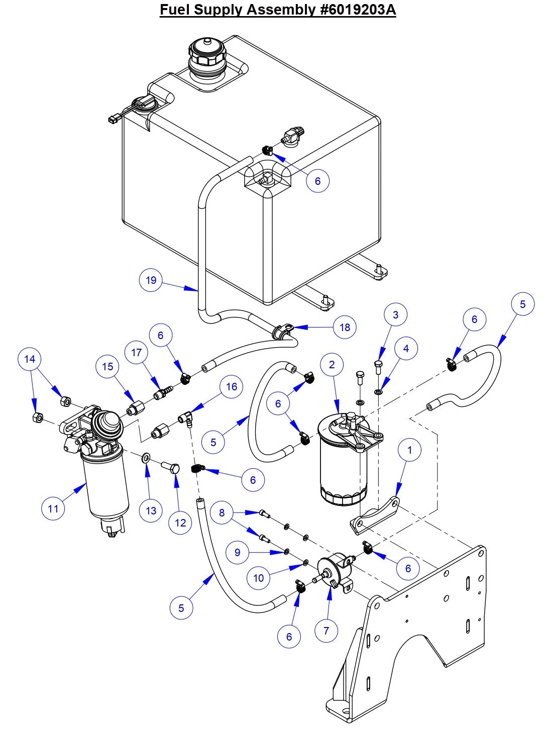 CC6571 Fuel Supply Assembly