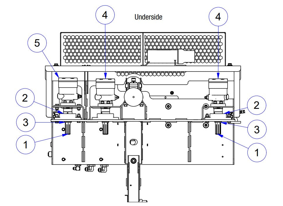 TRTP75 Motor End, Motor Assemblies Assembly Parts by Allen Engineering