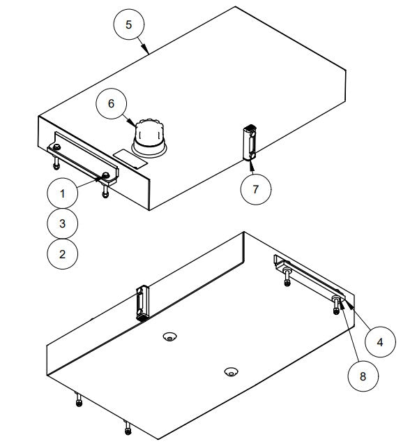 TRTP265 Fuel Tank Assembly Parts by Allen Engineering
