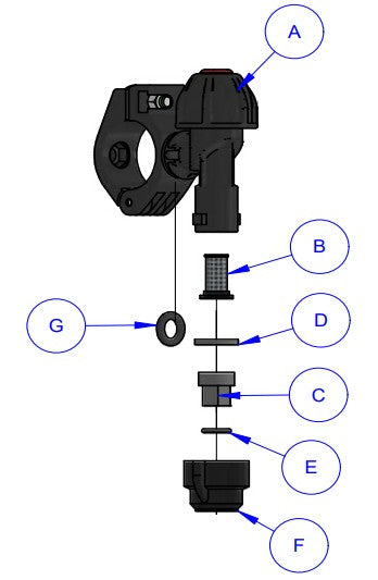 TRTP265 12’ Spray Bar Assembly Parts by Allen Engineering