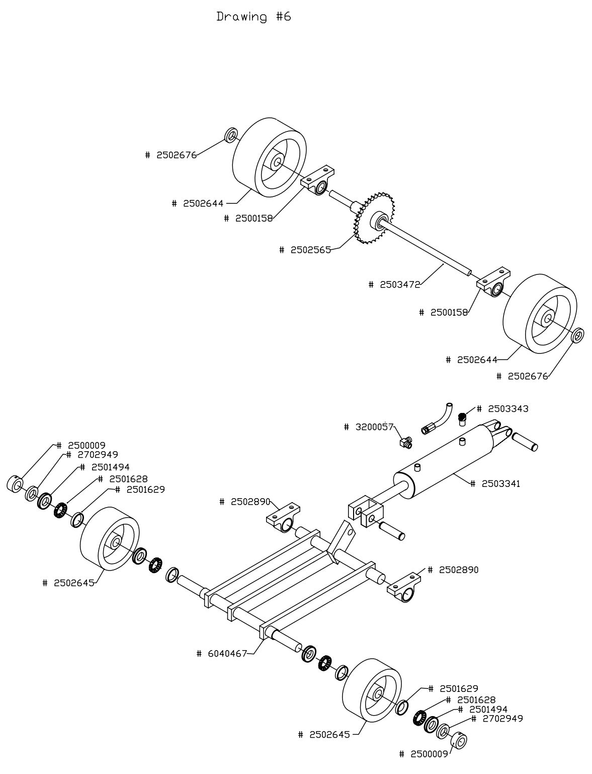 CC-DC-SS Parts List Drawing - 6