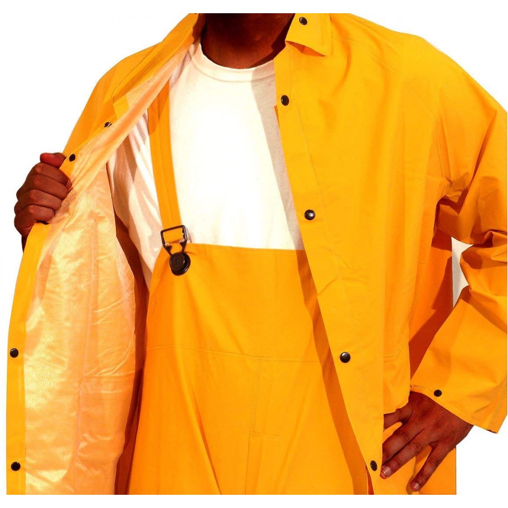 3 Piece Rain Suit PVC Heavy Duty, Size 2XL & 3XL RW300