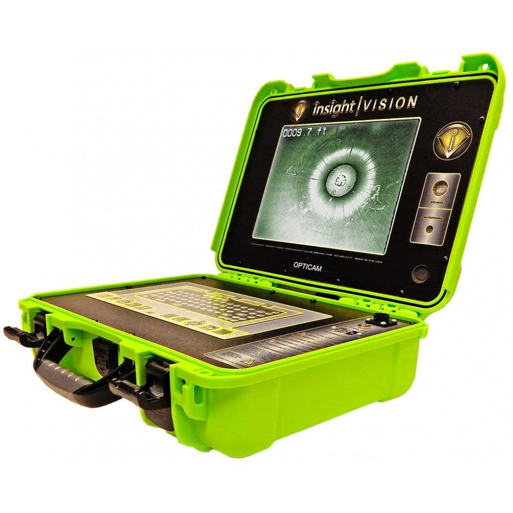 Insight Vision Opticam Sewer Inspection Push Camera System 200', 300' & 400' Reel Options