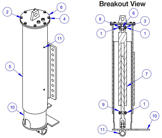 APCP1600 Grade Tower Assembly Parts by Allen Engineering