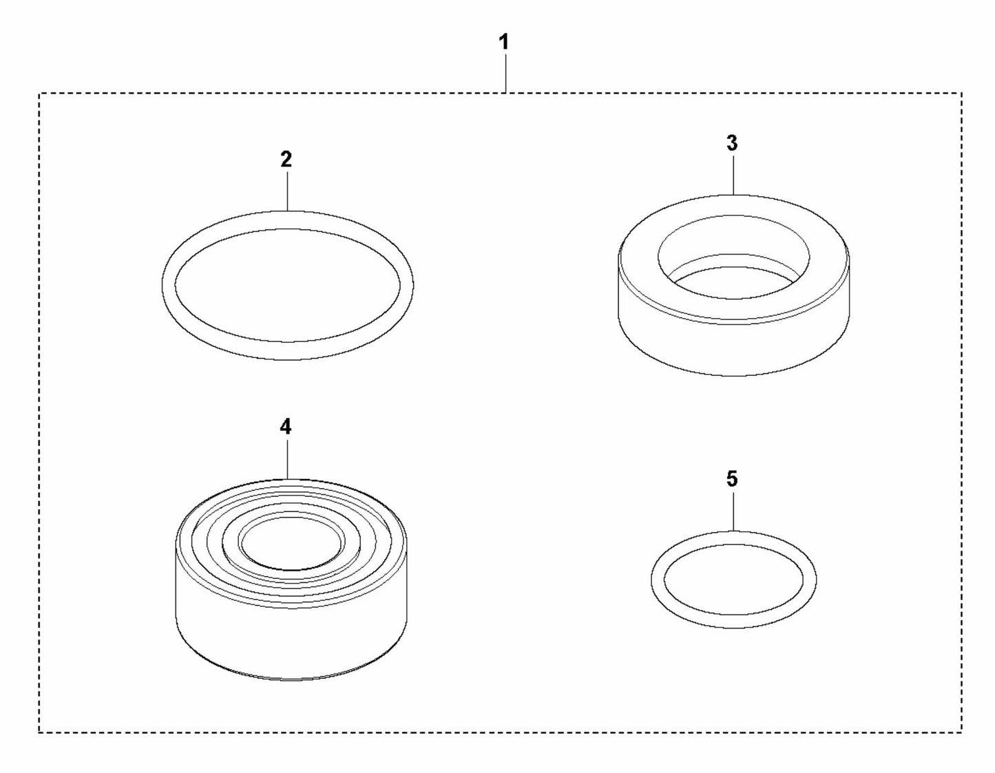 AZ 46 Service Kit Assembly Parts by Husqvarna