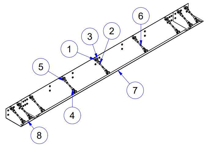 APCP800 Profile Pan Assembly Parts by Allen Engineering