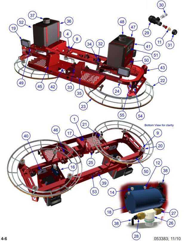 MP235 (pre 2021) Main Frame Unit Assembly Parts by Allen Engineering