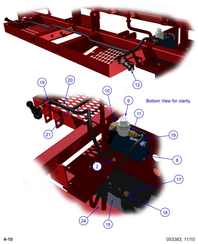 MP235 (pre 2021) Spray System Assembly Parts by Allen Engineering