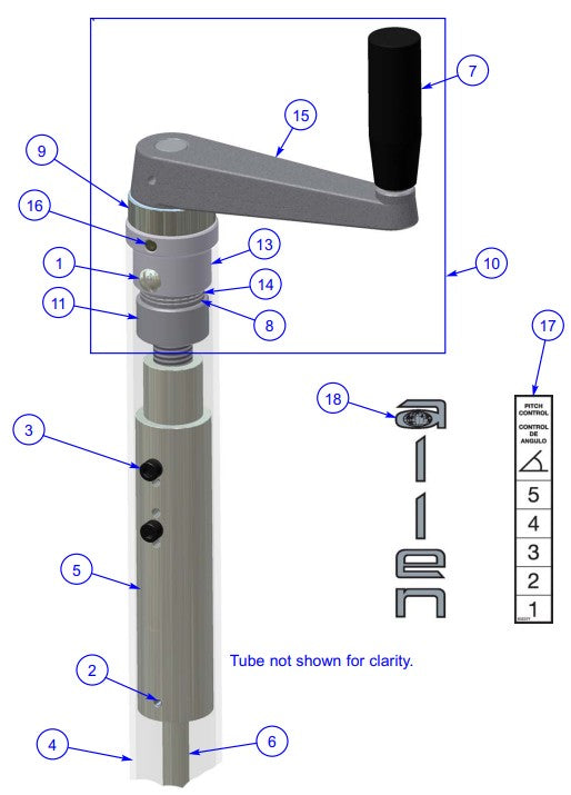 MP235 (pre 2021) Pitch Control Assembly Parts by Allen Engineering