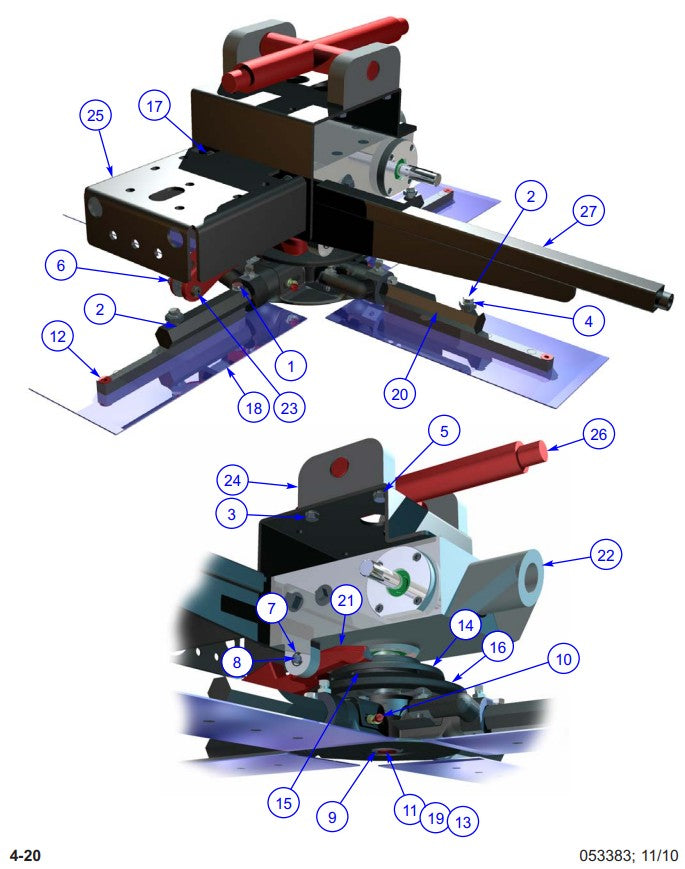 MP235 (pre 2021) Right Hand Rotor Assembly Parts by Allen Engineering