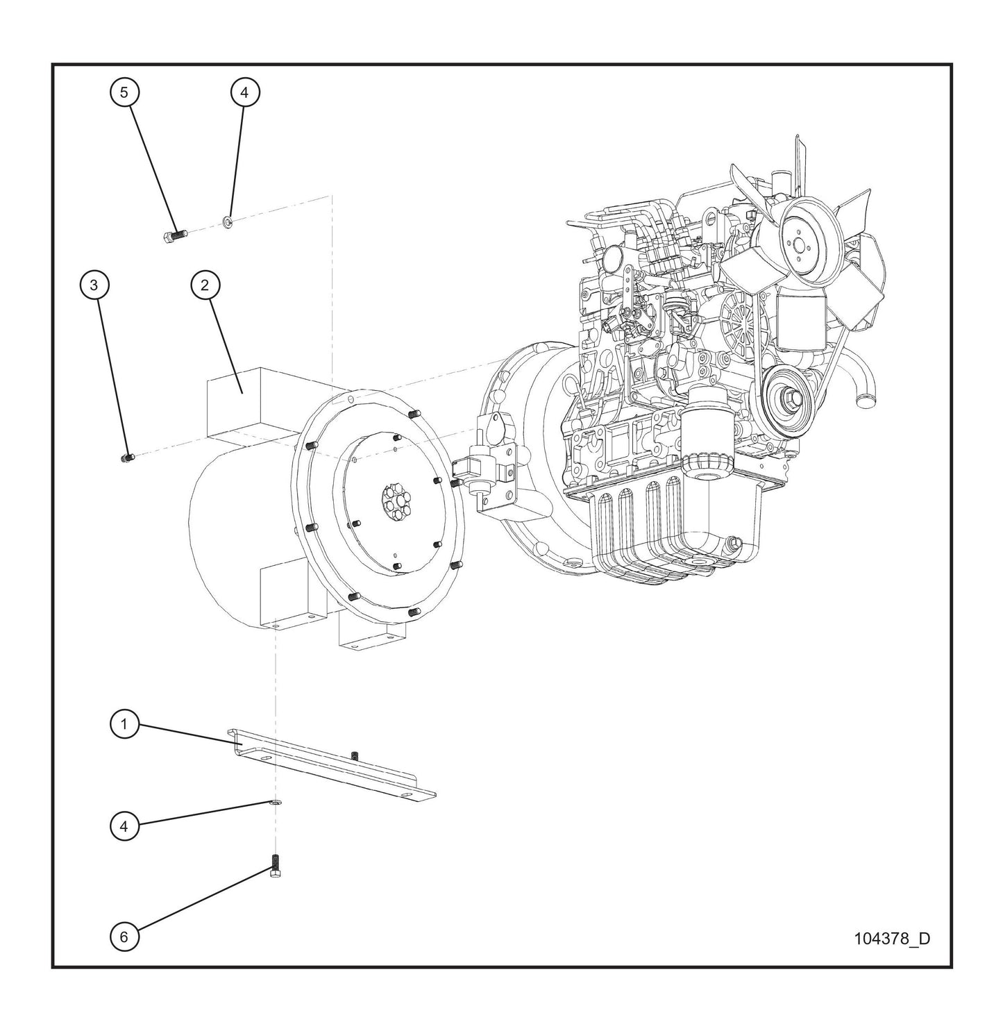 8kW Athlon Generator Option Parts By Allmand