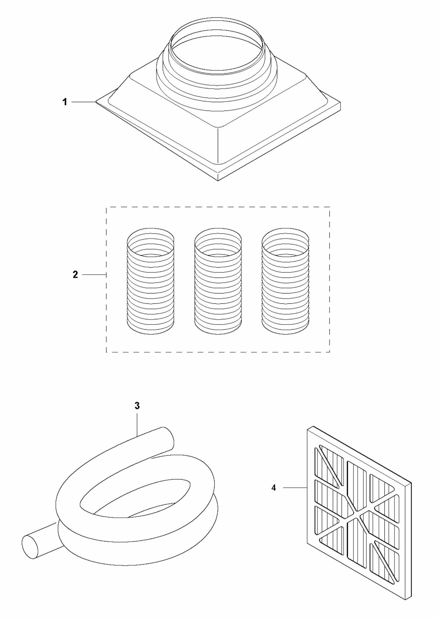 A1000 Optional Accessories Assembly Parts by Husqvarna