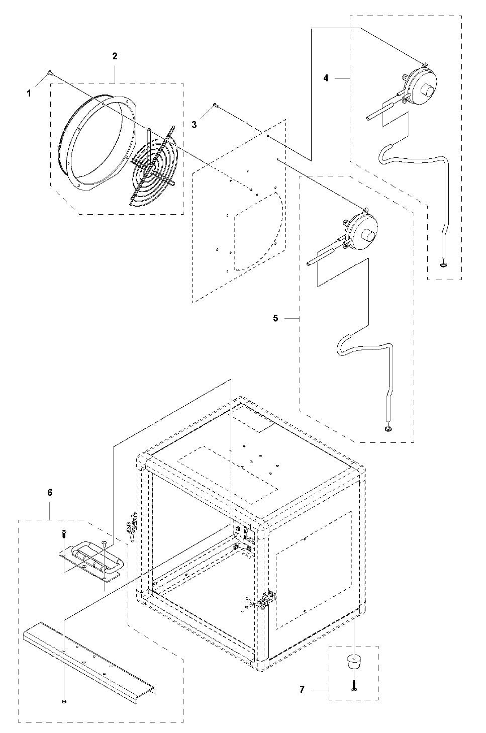 A600 Housing Exterior Assembly Parts