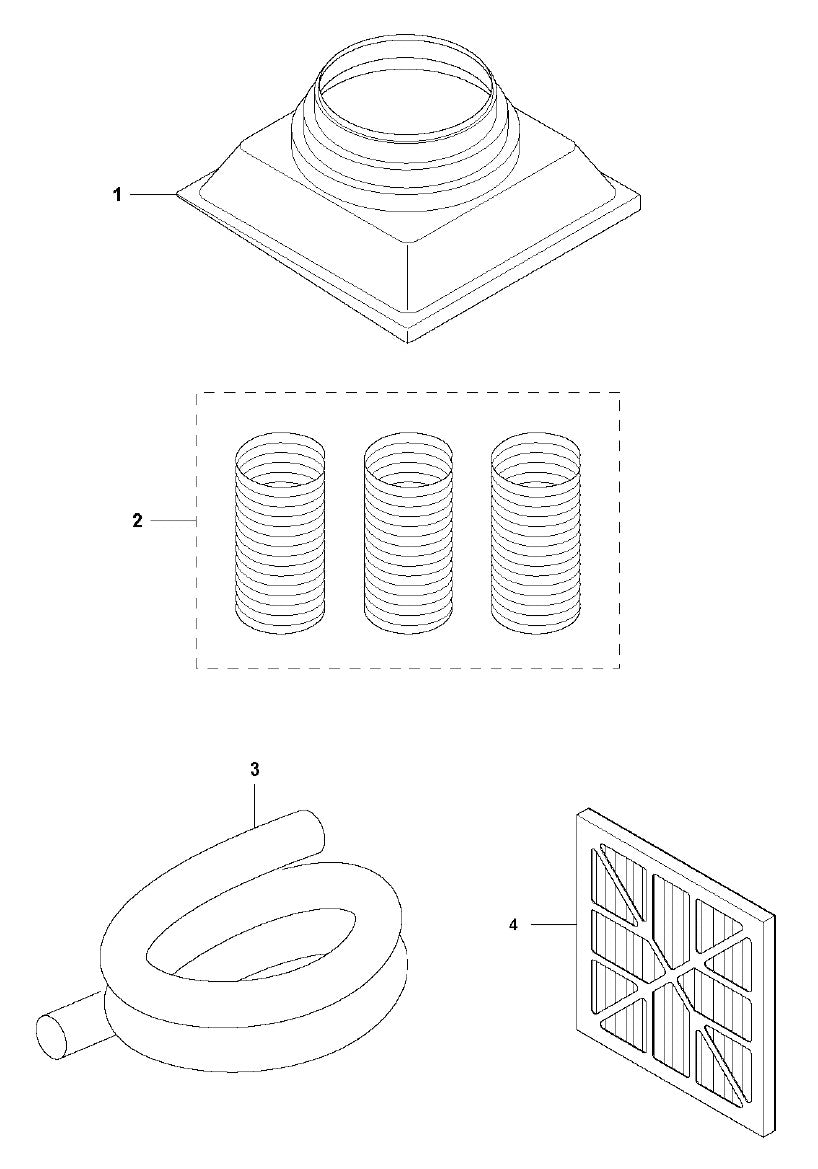 A600 Optional Accessories Assembly Parts