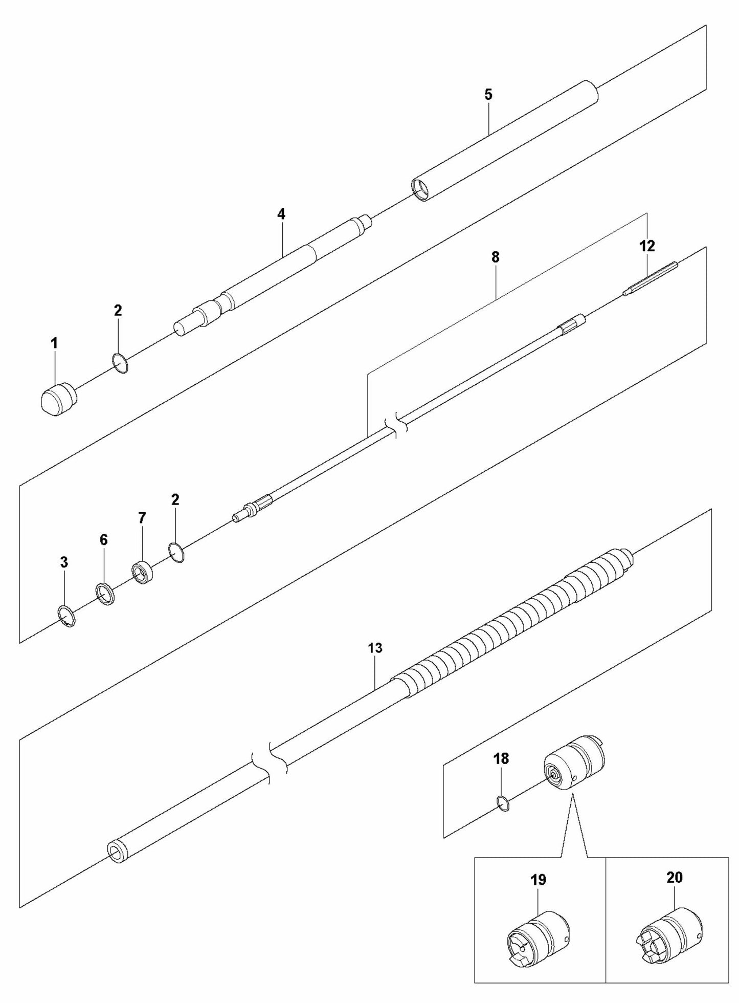 AA 27 Complete Product Assembly Parts By Husqvarna