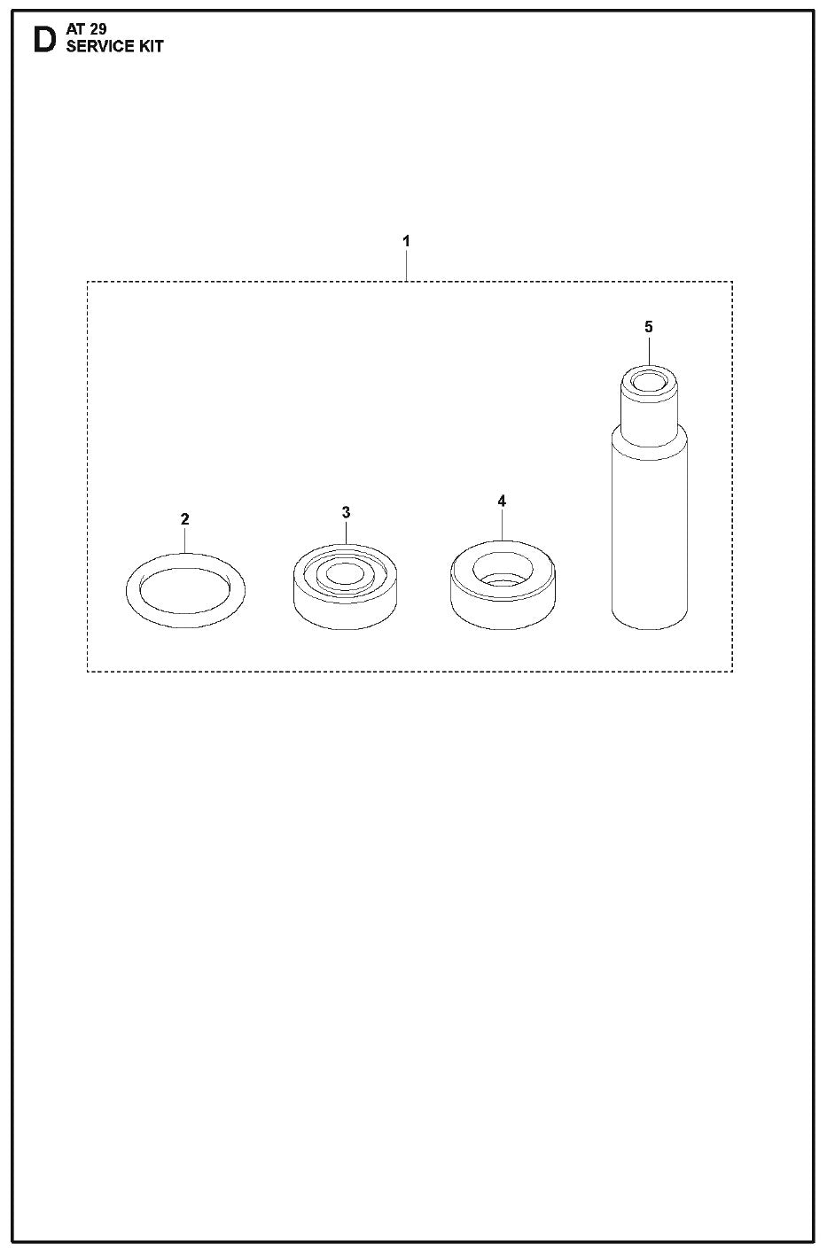 Service Kit Parts For AME 1600 By Husqvarna