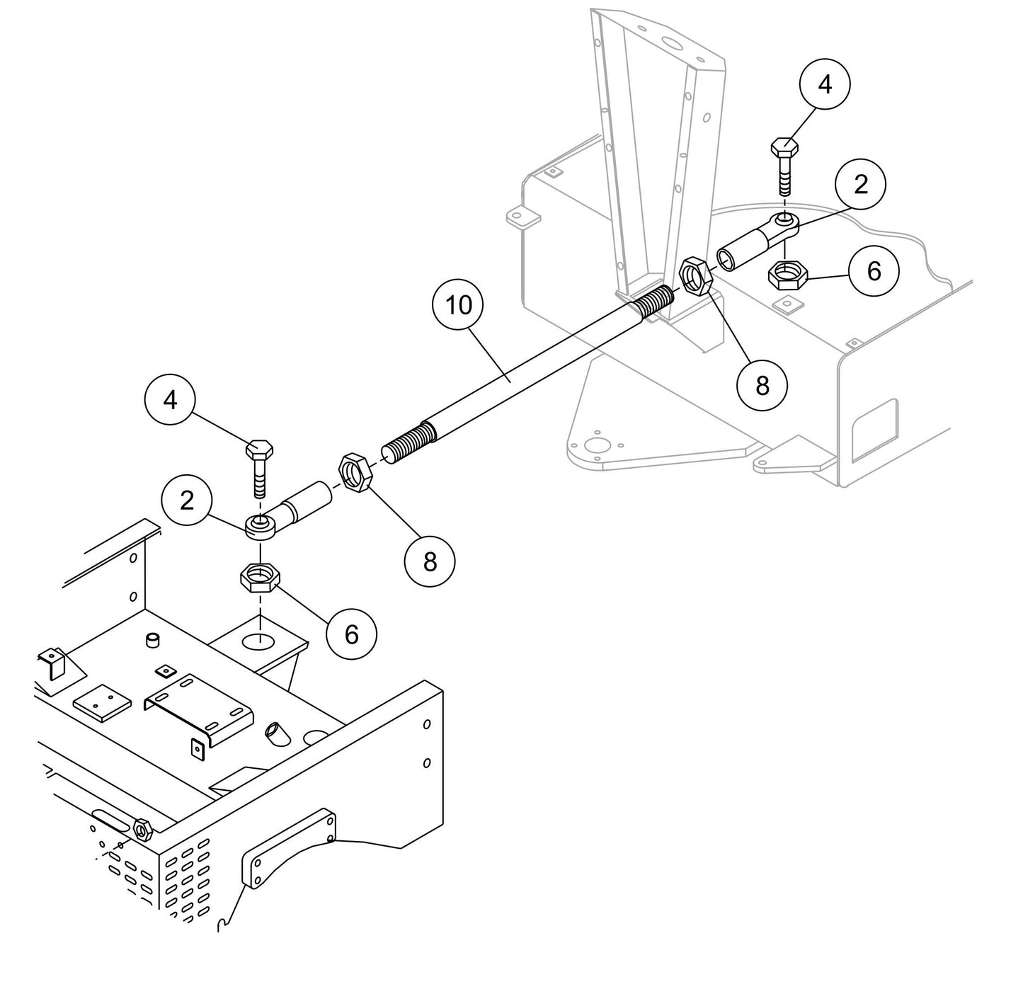 AR13H Articulation Arm Assembly Parts By Multiquip