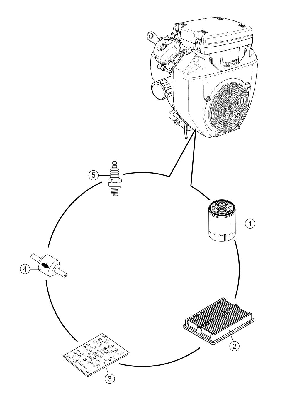 AR13HA/AR13HAR ROLLER (S/N 110301 And Below)- Engine Service Parts By Multiquip