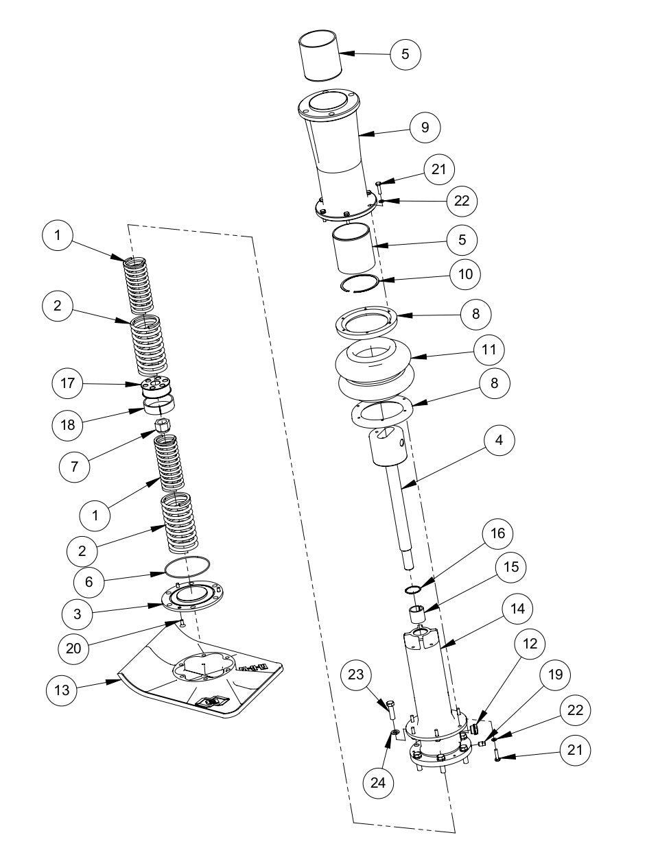 AR56 Lower Unit Assembly Parts By MBW