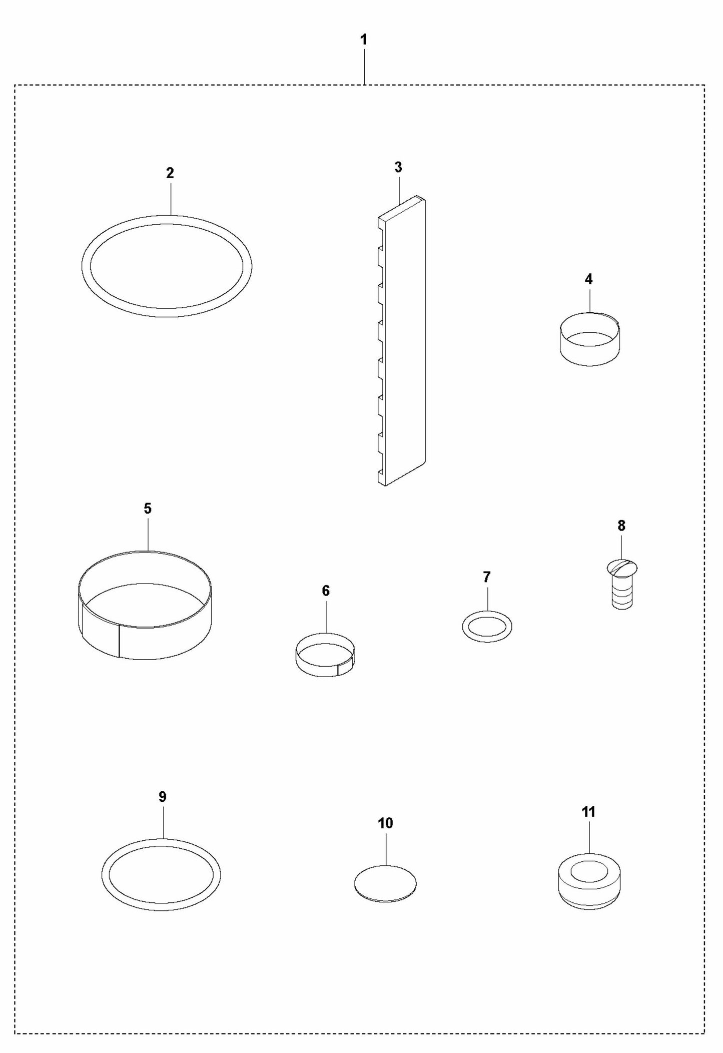 AY 77 SN 481- Service Kit Assembly Parts By Husqvarna