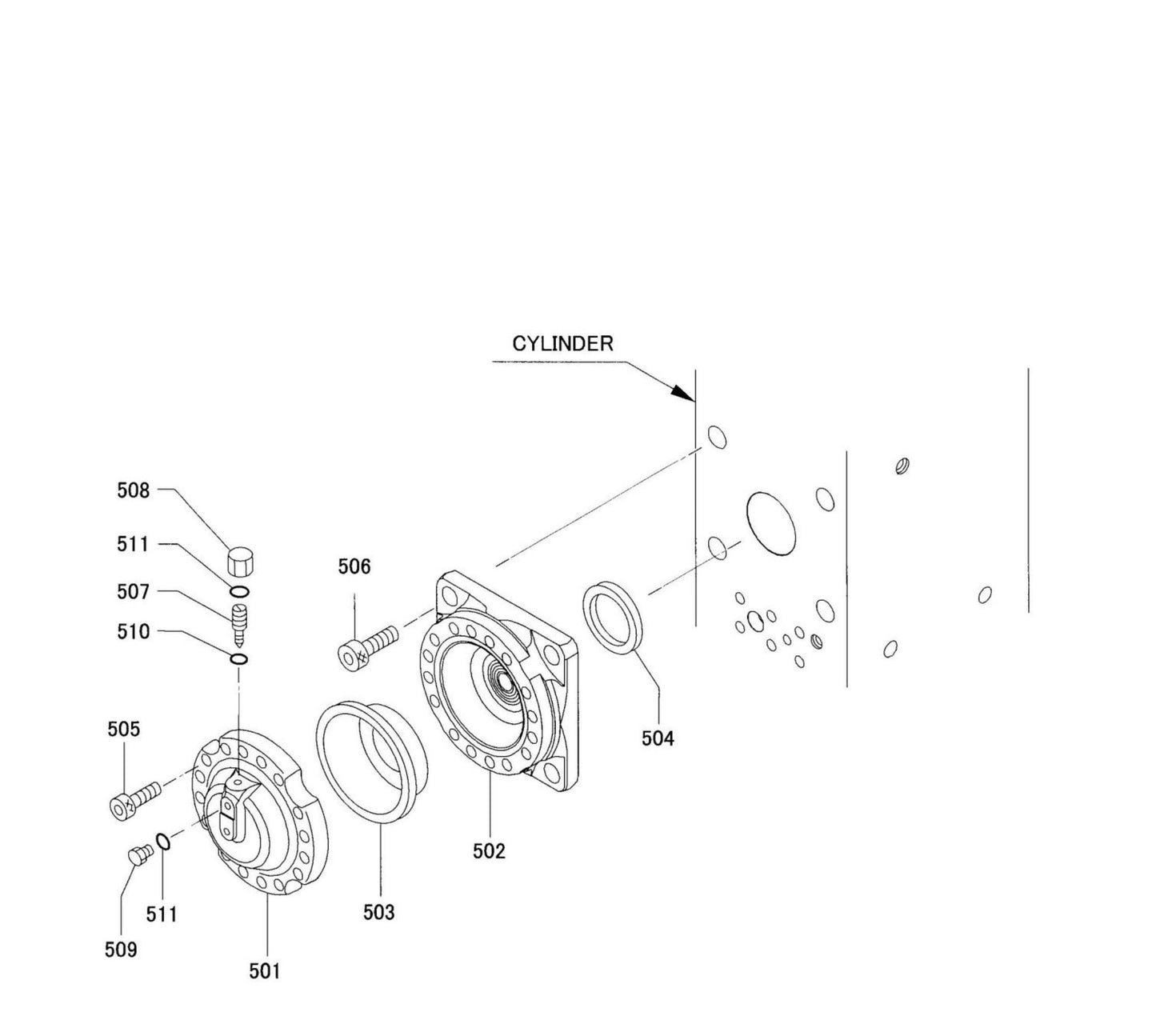 Accumulator Assembly Parts for Fx175 By Husqvarna