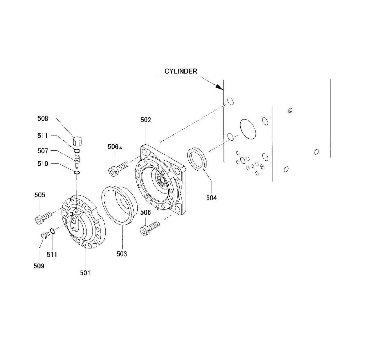 Accumulator Assembly Parts for Fx375 By Husqvarna