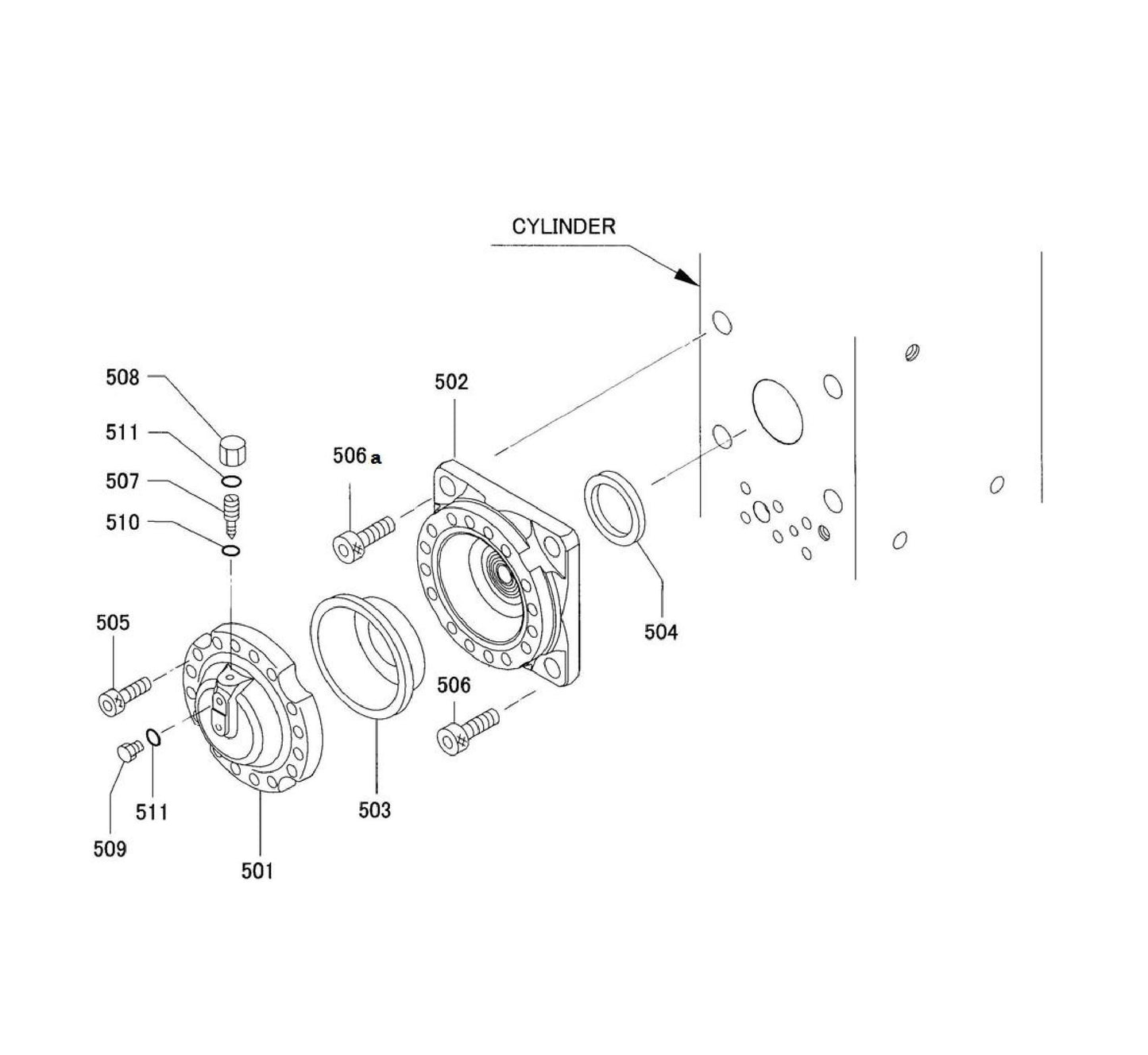 Accumulator Assembly Parts for Fx225 By Husqvarna