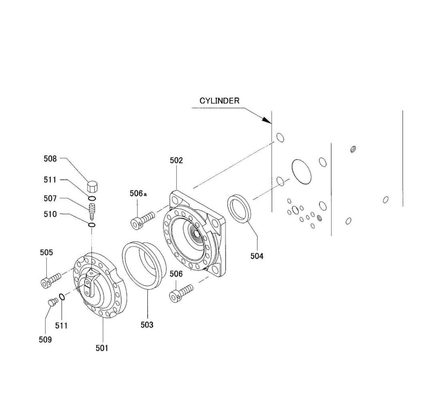 Accumulator Assembly Parts for Fx475 By Husqvarna