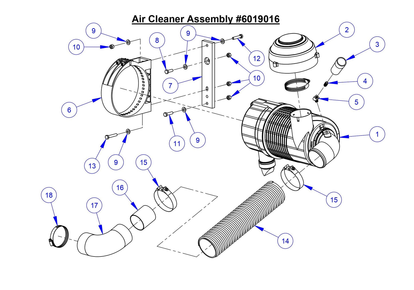 CC6566 Air Cleaner Assembly