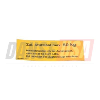 1079990254 LABEL FOR ATLAS COPCO DYNAPAC CHICAGO PNEUMATIC EQUIPMENT