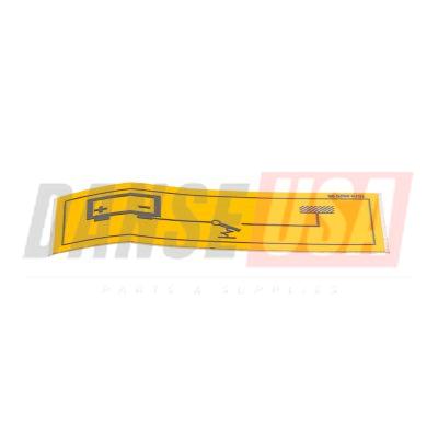1079992998 LABEL FOR ATLAS COPCO DYNAPAC CHICAGO PNEUMATIC EQUIPMENT